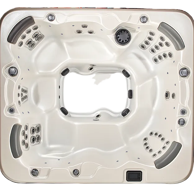 Alpine Hot Tub - Spacious 7-Person Therapy Experience with Elegant Design