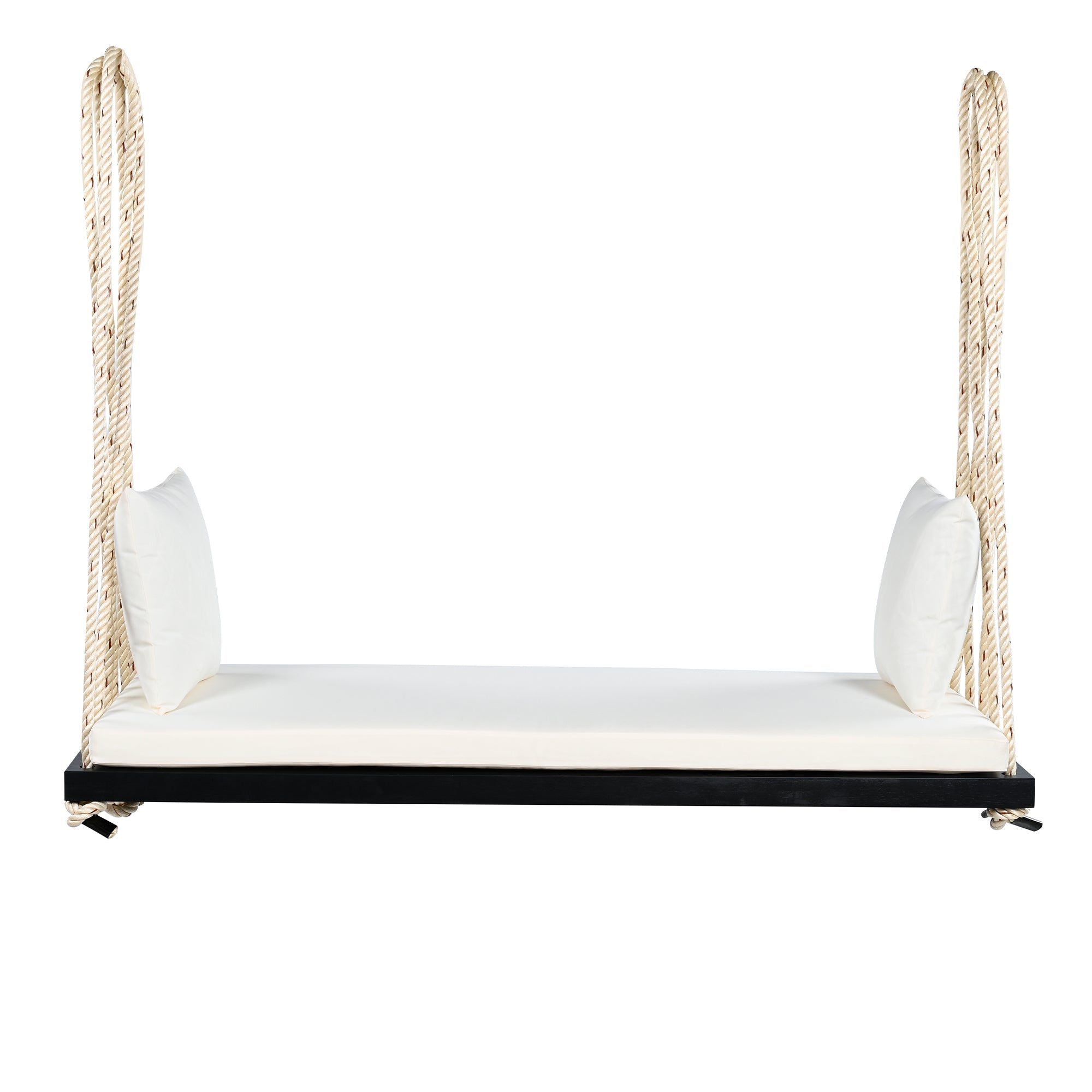 Patio Wooden Swing Chair Hanging Porch Swing Bench