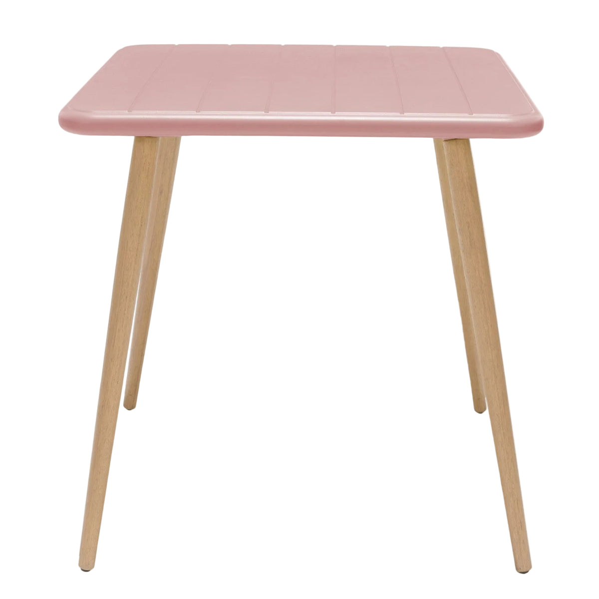 Nassau Square Table – Peony Pink Social Plastic®