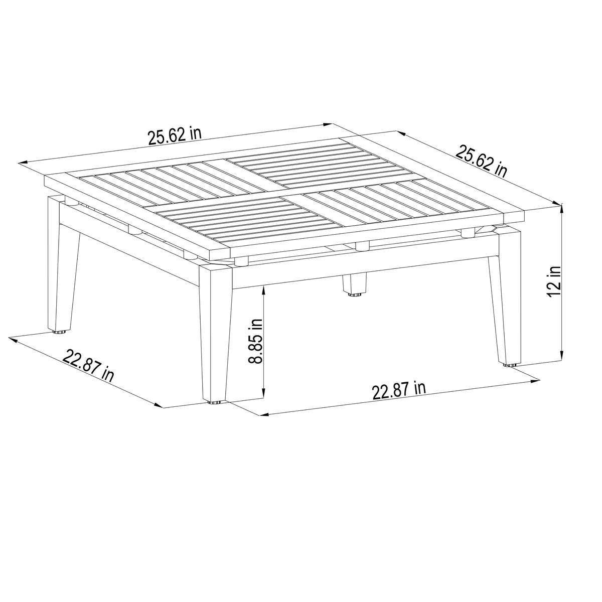 Arno 6pc Corner Set Light