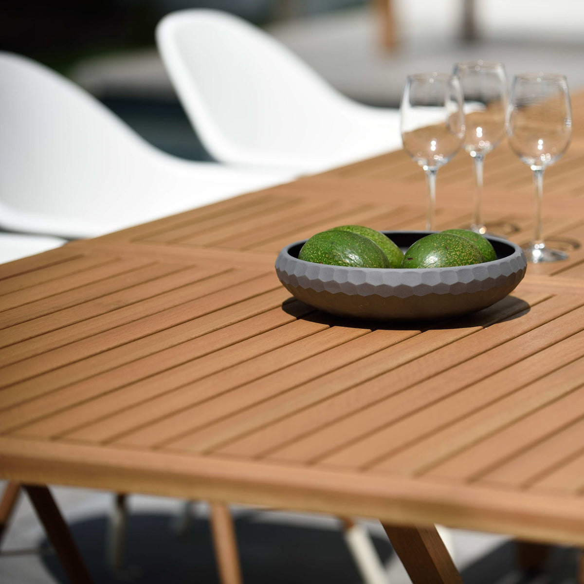 Leyland Table and 8 Chamonix Armchair Dining Set