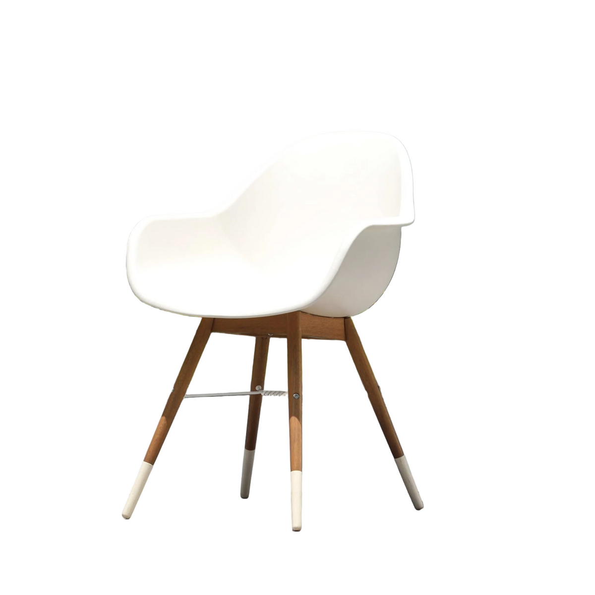 Chamonix Resin and FSC Wood Arm Chairs - 2pc