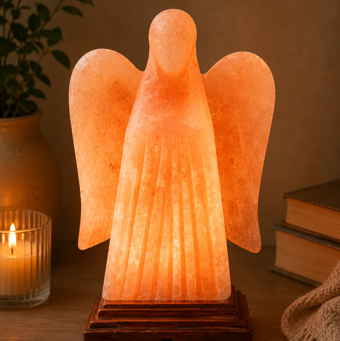 Angel Salt Lamp