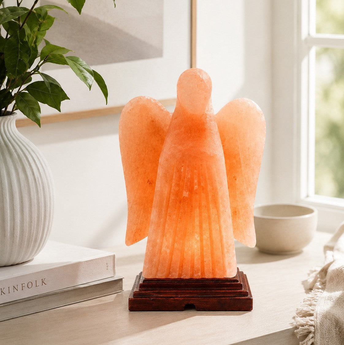Angel Salt Lamp