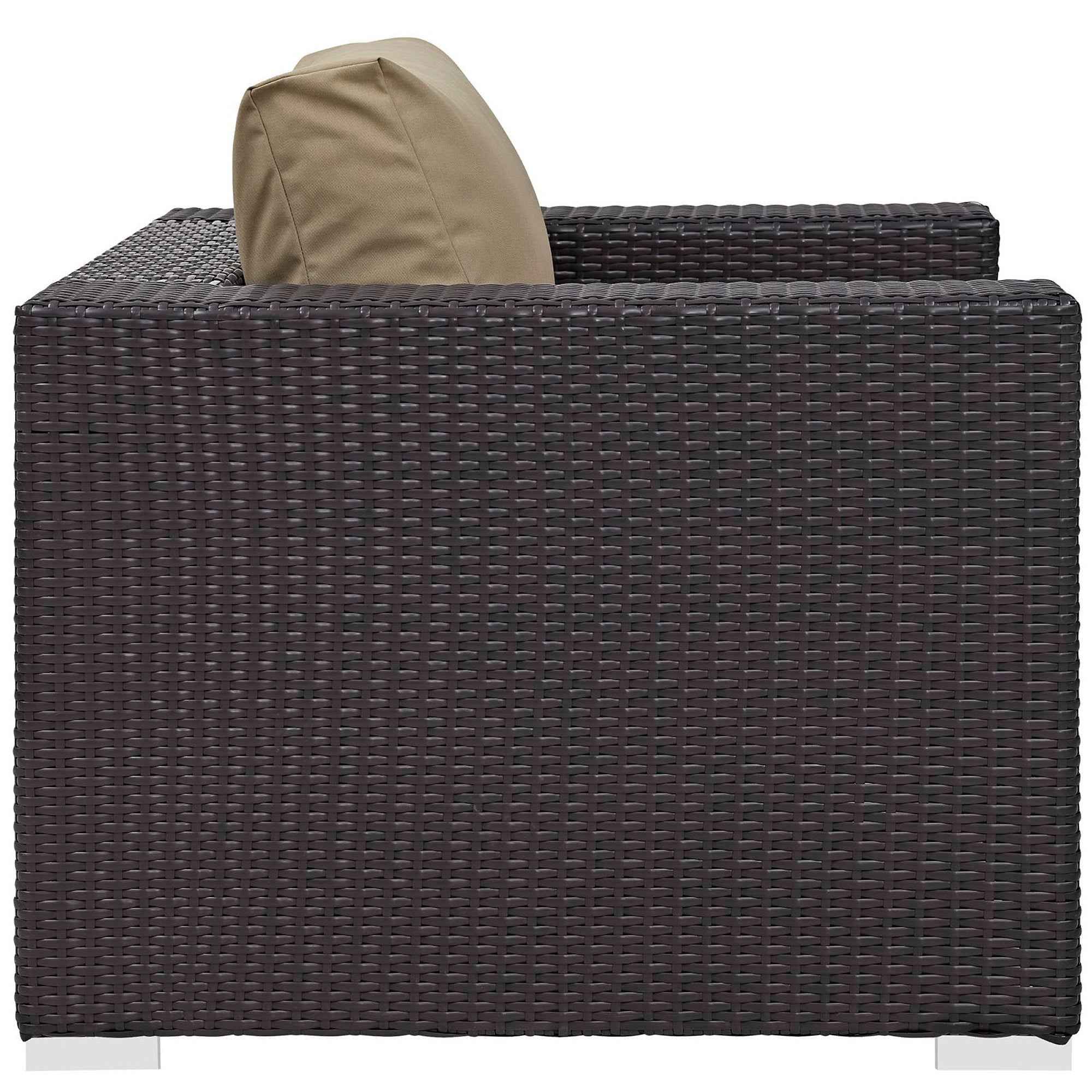 Lavish Sunset Outdoor Sectional Set - 10-Piece Convene Lounge Set by Modway