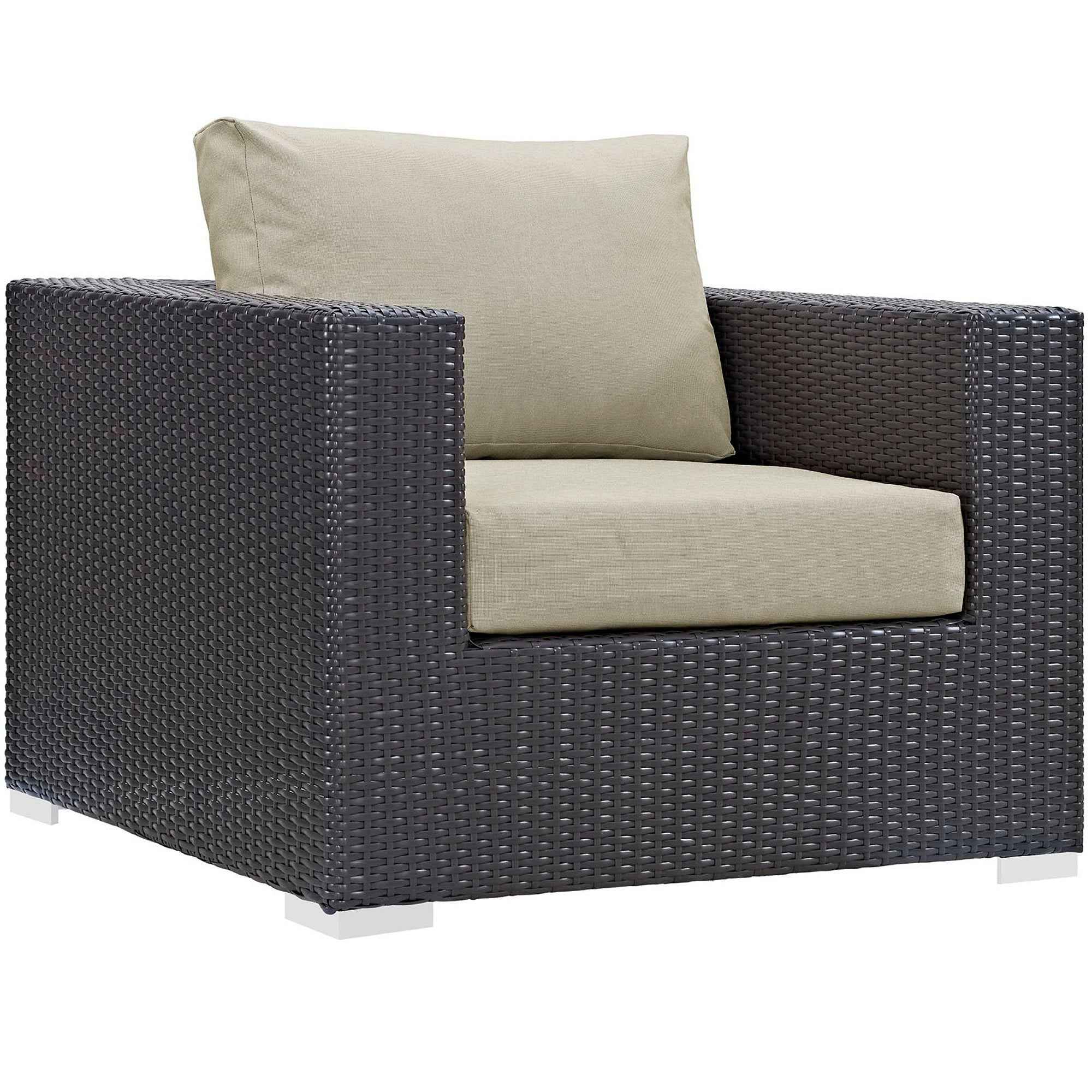 Lavish Sunset Outdoor Sectional Set - 10-Piece Convene Lounge Set by Modway