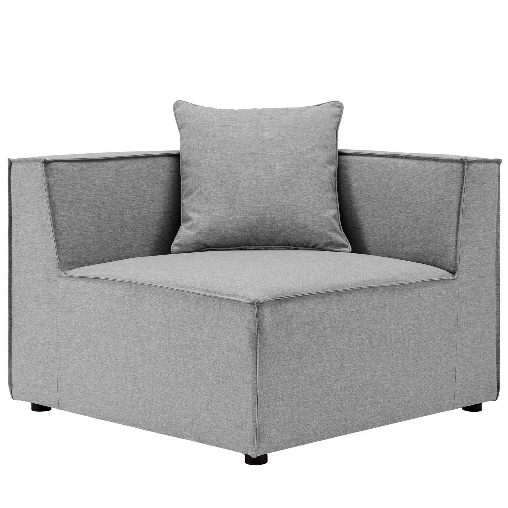 Modway Saybrook 8-Piece Outdoor Upholstered Sofa