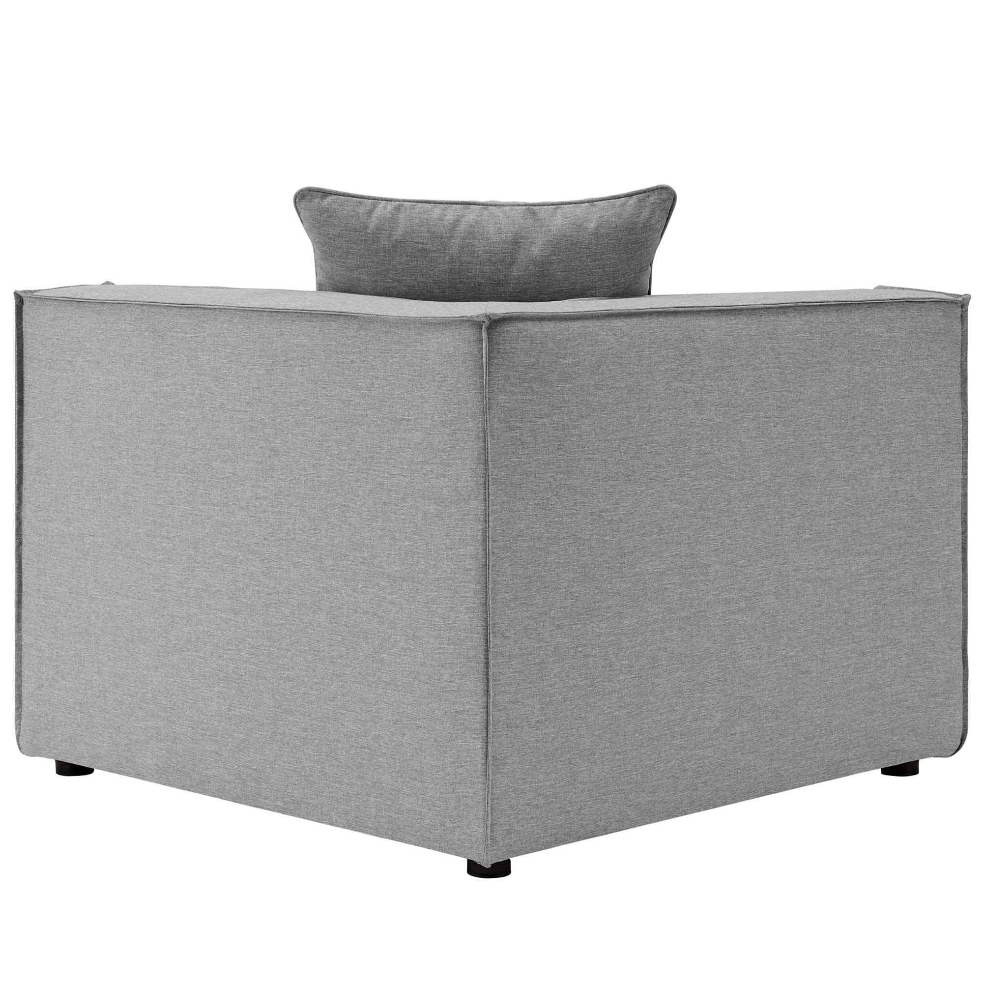 Modway Saybrook 8-Piece Outdoor Upholstered Sofa