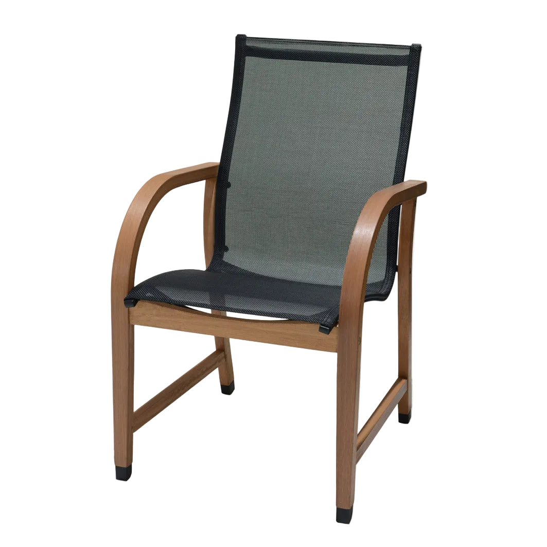 Manhattan Black Armchair - 4 Piece