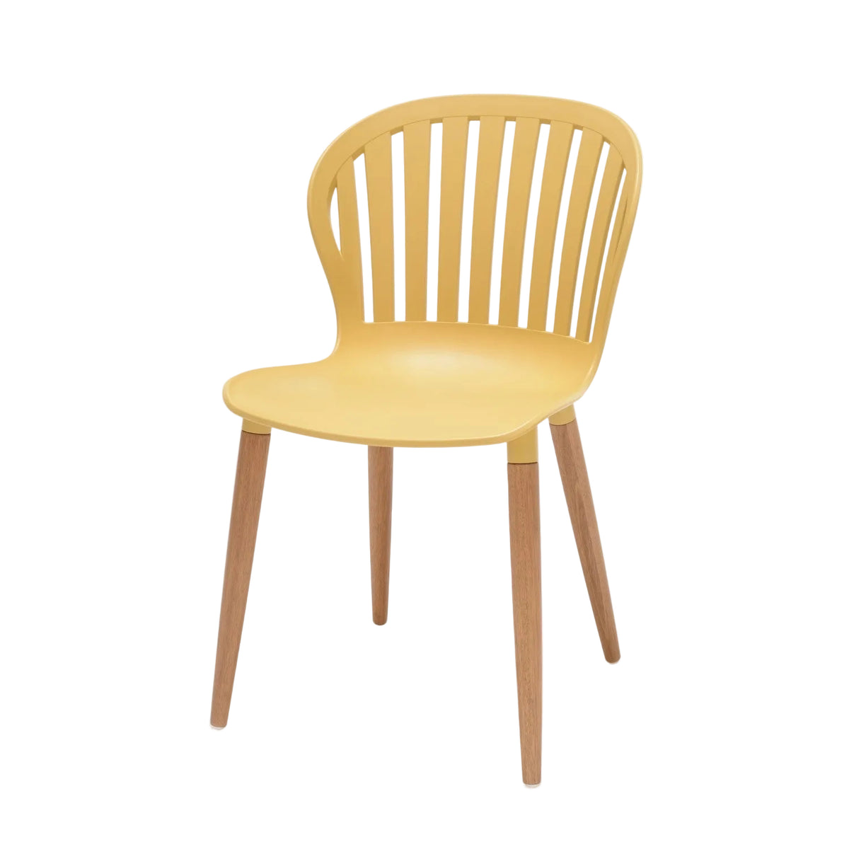 Nassau Side Chair in Honey Yellow Social Plastic® - 2pc