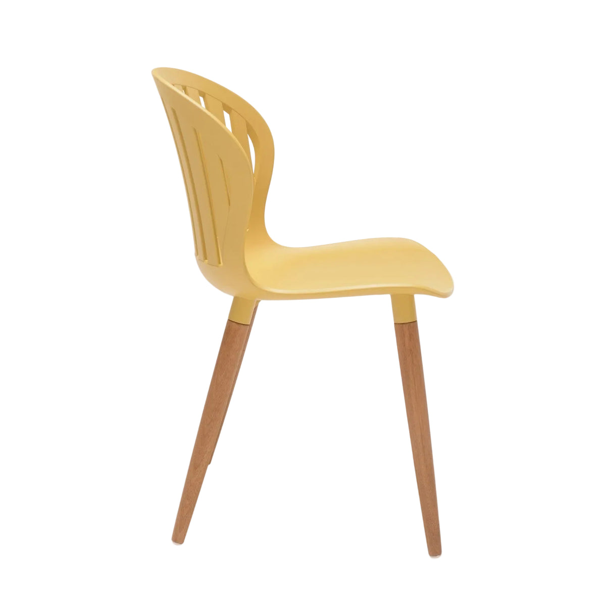 Nassau Side Chair in Honey Yellow Social Plastic® - 2pc