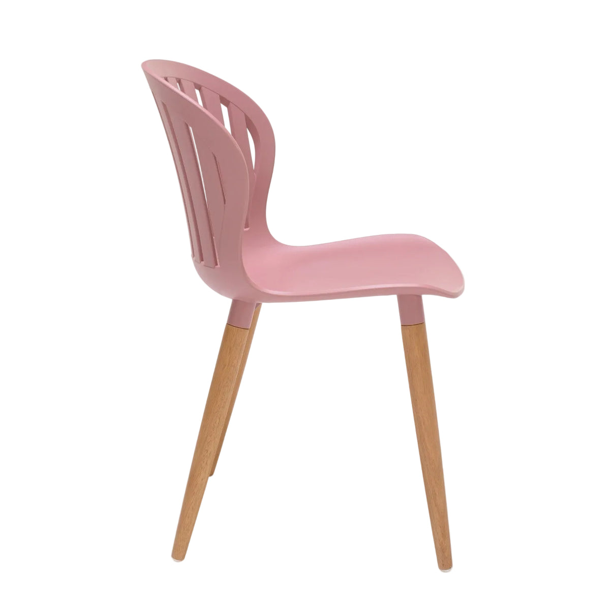 Nassau Side Chair in Peony Pink Social Plastic®- 2pc