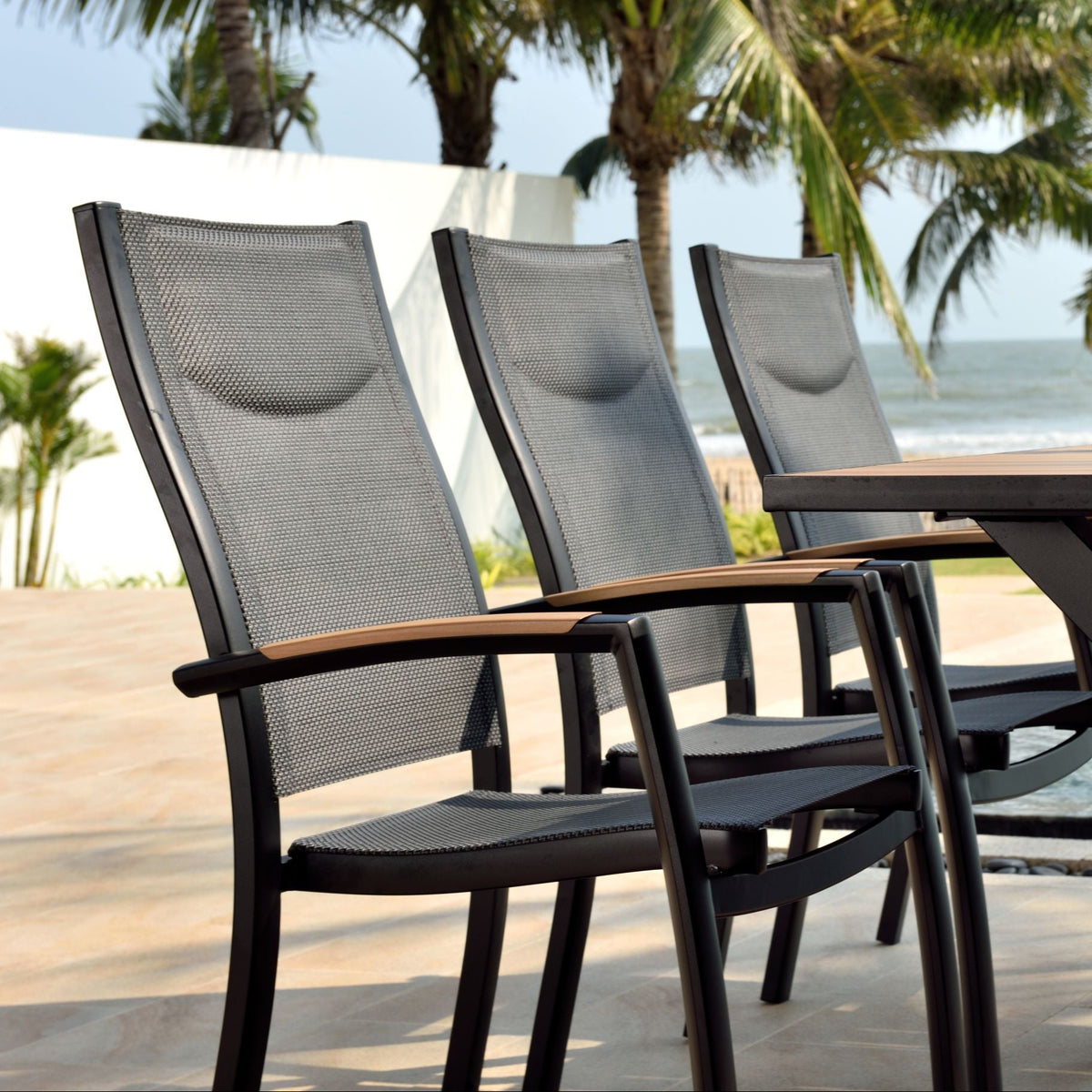 Panama Dark Rectangular Table