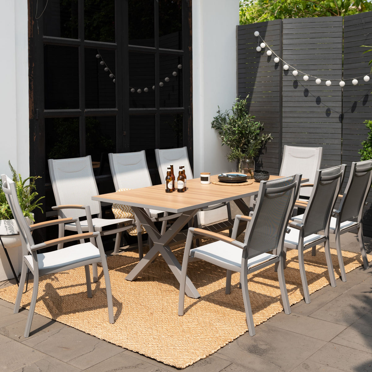 Panama Light Rectangular Table