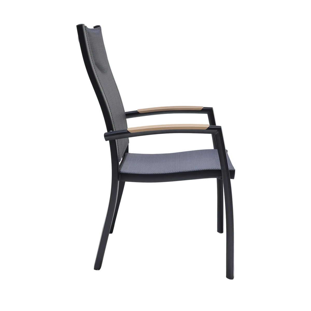 Panama Dark Stacking Armchair - 2pc