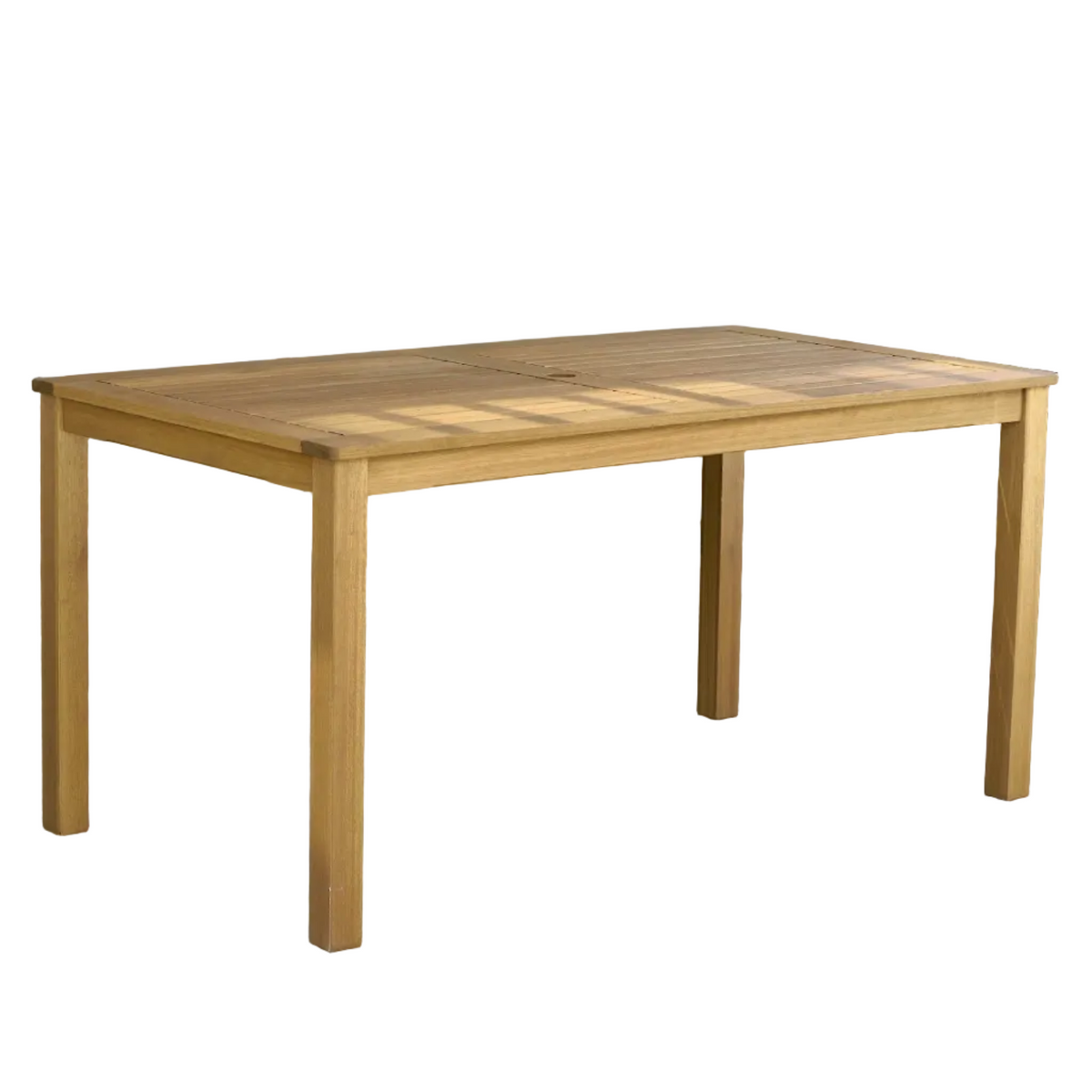 Orlando Wood Table and Manhattan Black Dining Set