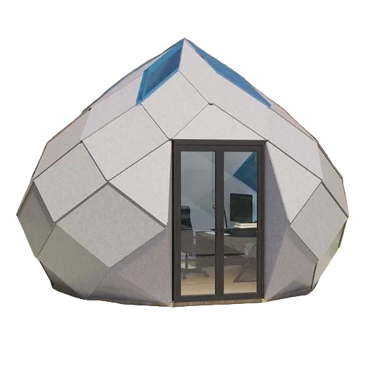 The Lavish Sunset Zomes Pod – 120 sq ft Eco-Friendly Outdoor Office Pod