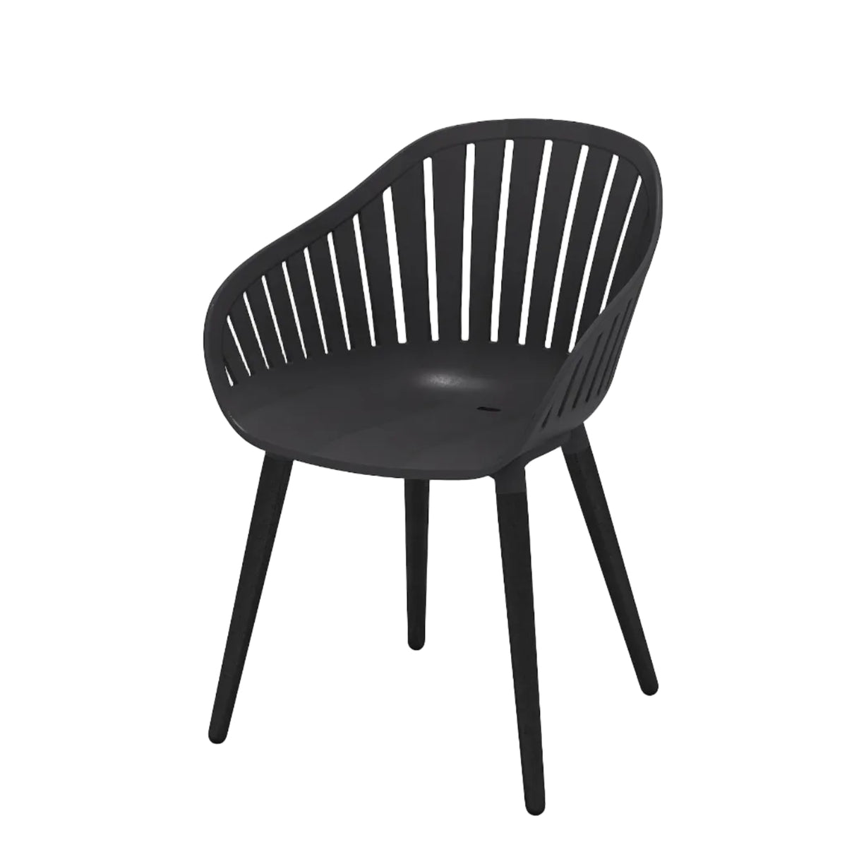 Nassau Resin and Aluminum Chairs - 4 Piece