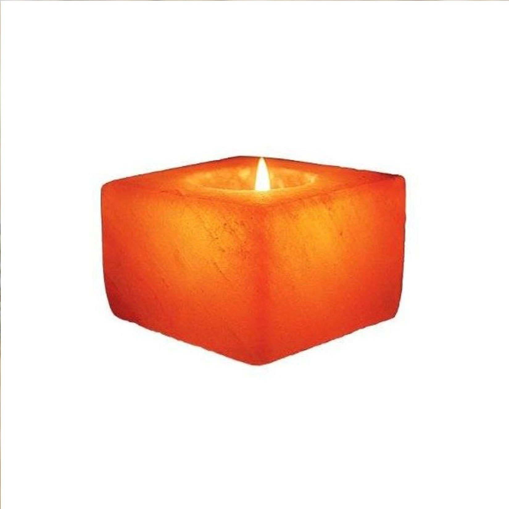 Himalayan Salt Candle Square Shape