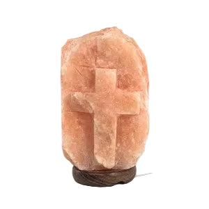 Himalayan Salt Lamp Cross Shaped
