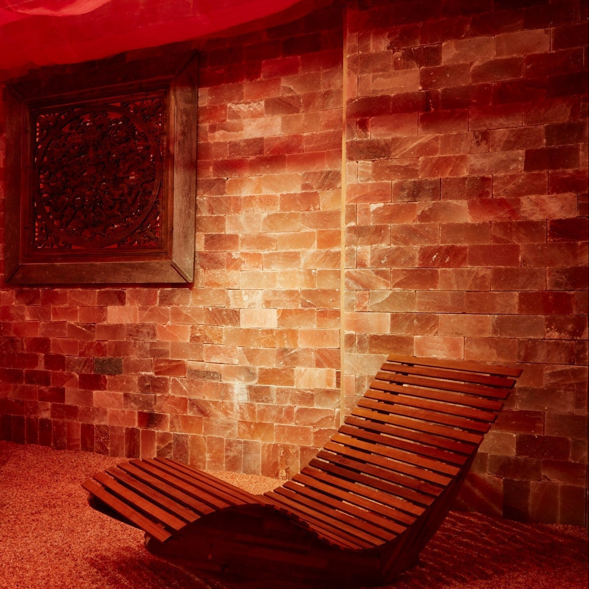 Himalayan Salt Room 16' x 16' Surface Area - 256 Sq feet