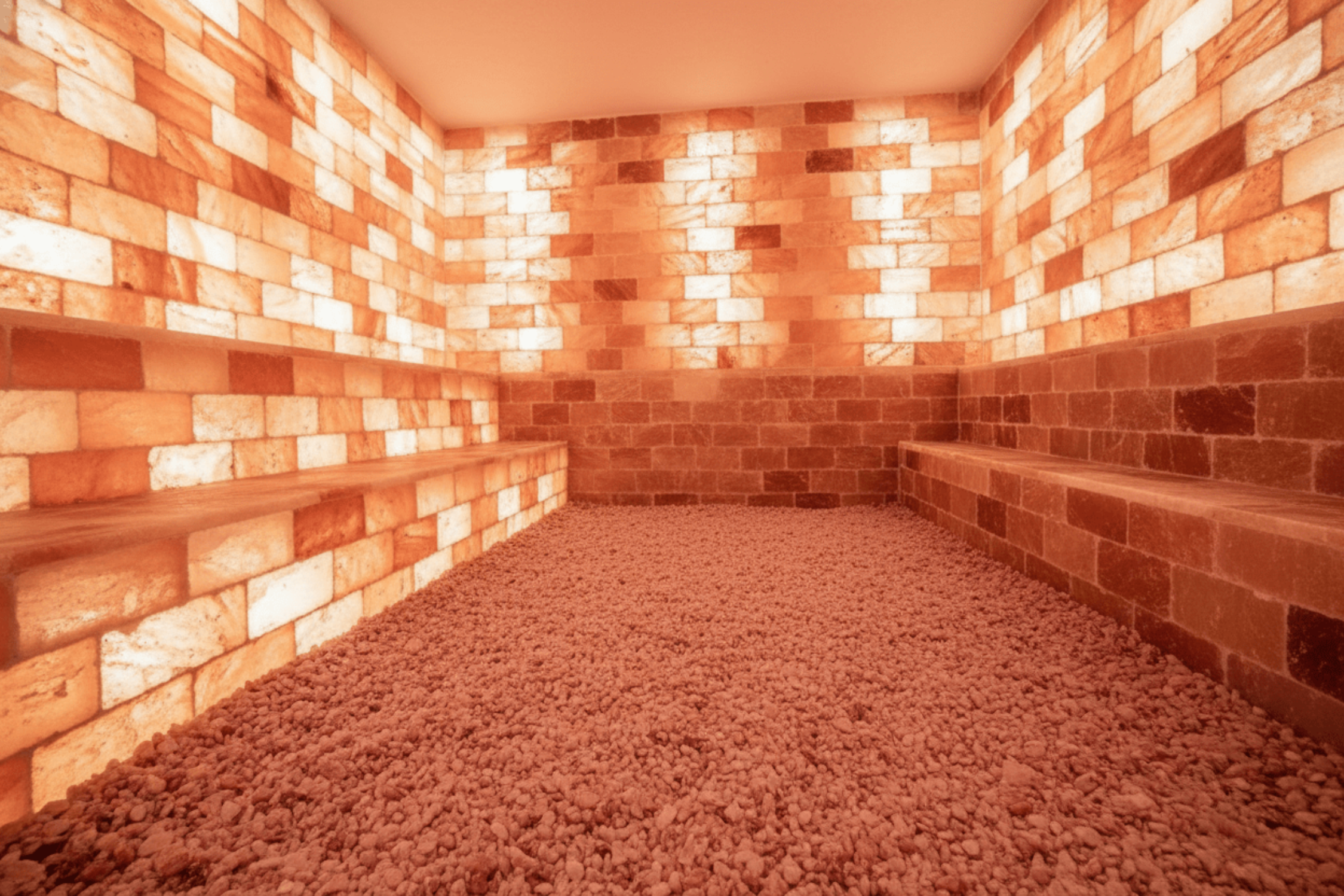 Himalayan Salt Sauna 8' x 4' Surface Area - 35 Sq feet