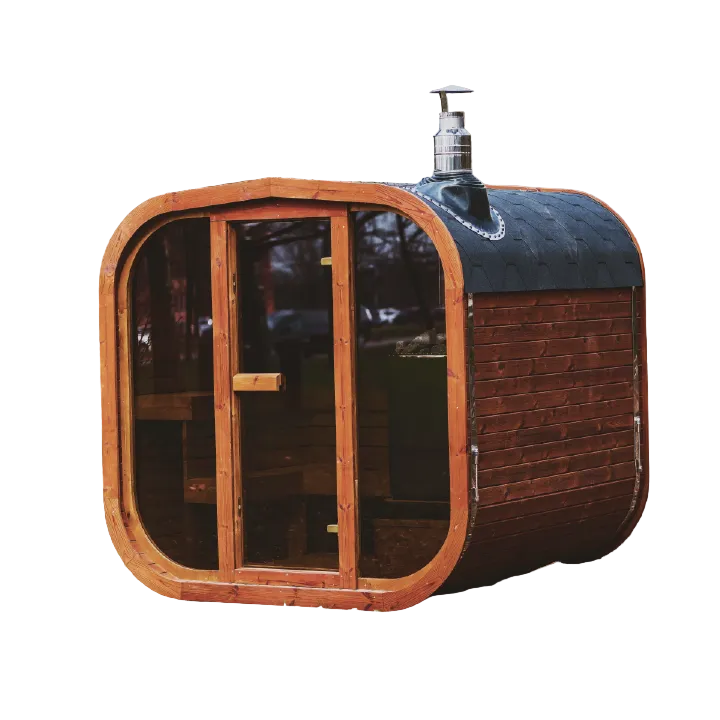 Mande MW20 Outdoor ThermoWood Sauna – Premium Backyard Relaxation by Lavish Sunset