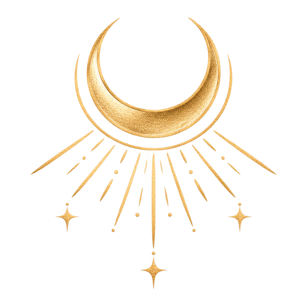 Antique gold low glare comfort benefit icon