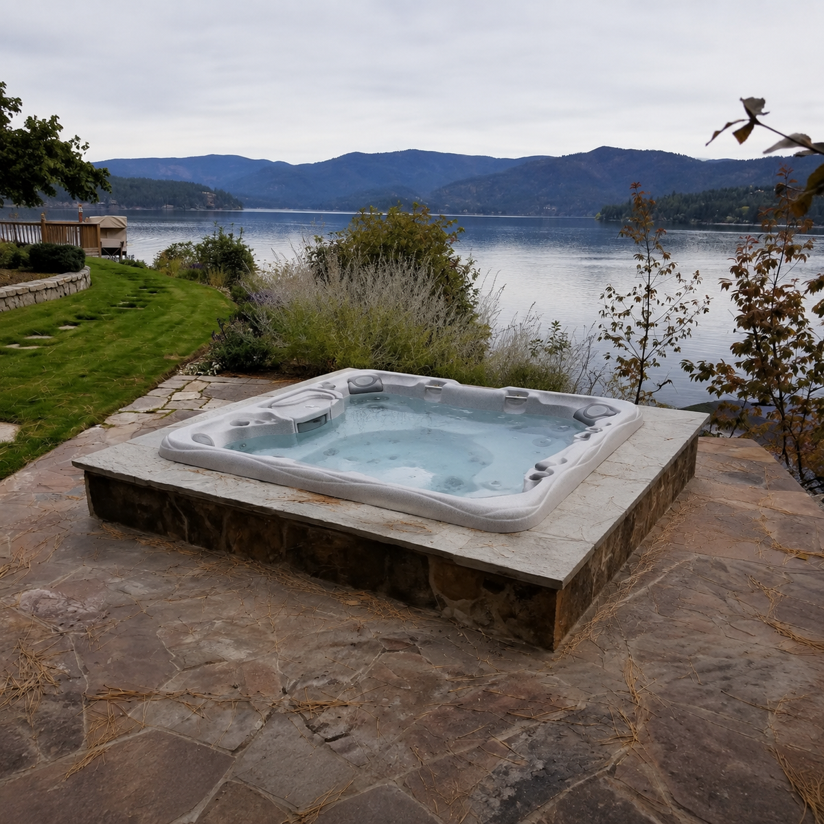 El Dorado Hot Tub - 5-Person Deep Comfort for Full-Body Hydrotherapy