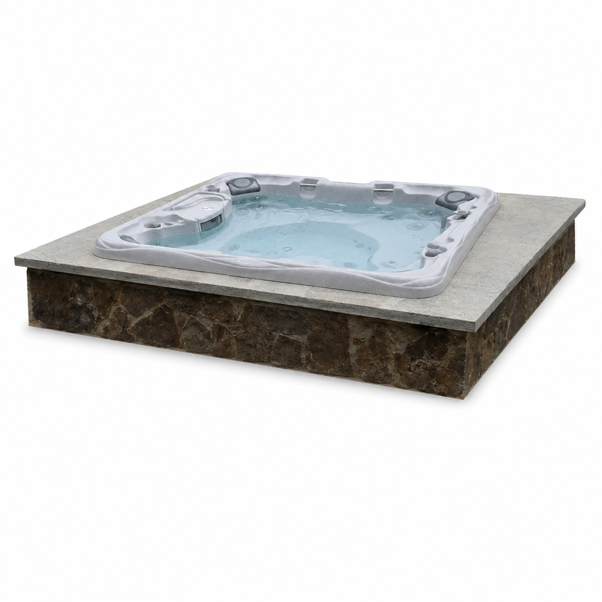 El Dorado Hot Tub - 5-Person Deep Comfort for Full-Body Hydrotherapy