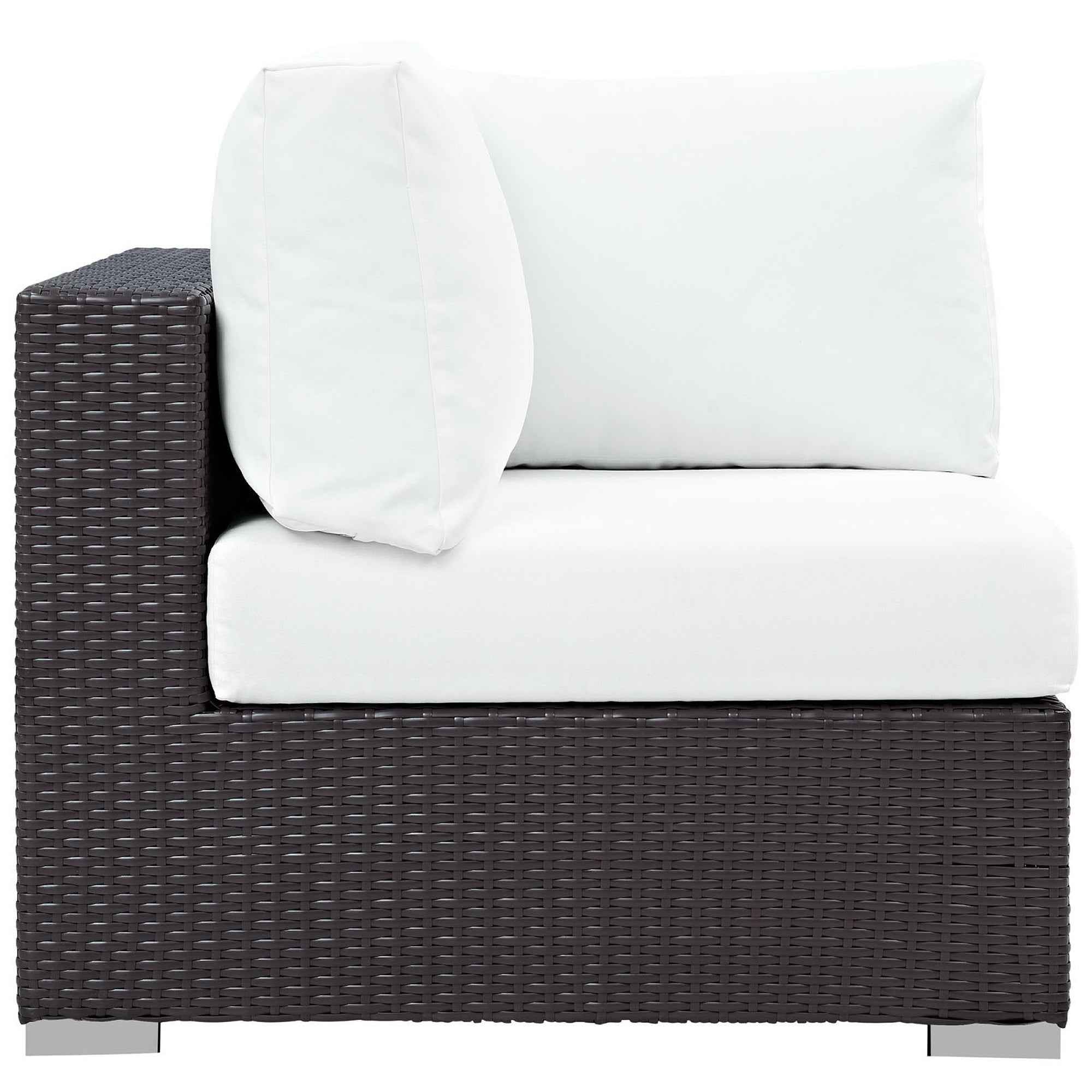 Lavish Sunset Outdoor Sectional Set - 10-Piece Convene Lounge Set by Modway