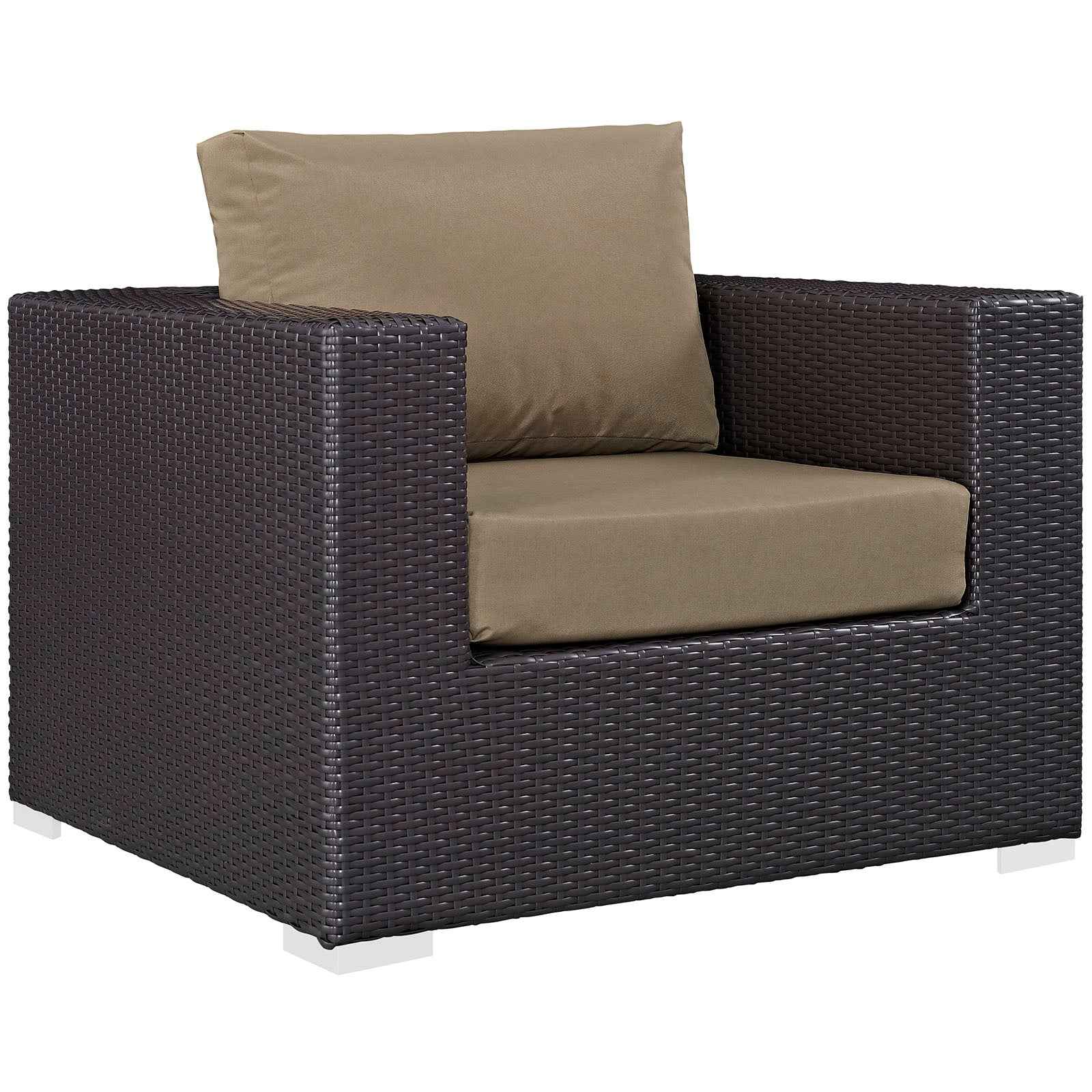Lavish Sunset Outdoor Sectional Set - 10-Piece Convene Lounge Set by Modway