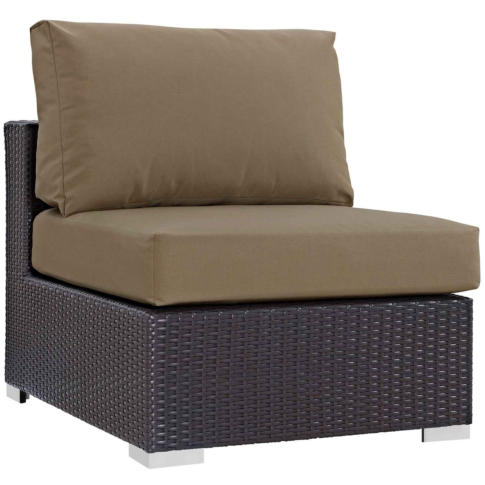 Lavish Sunset Outdoor Sectional Set - 10-Piece Convene Lounge Set by Modway