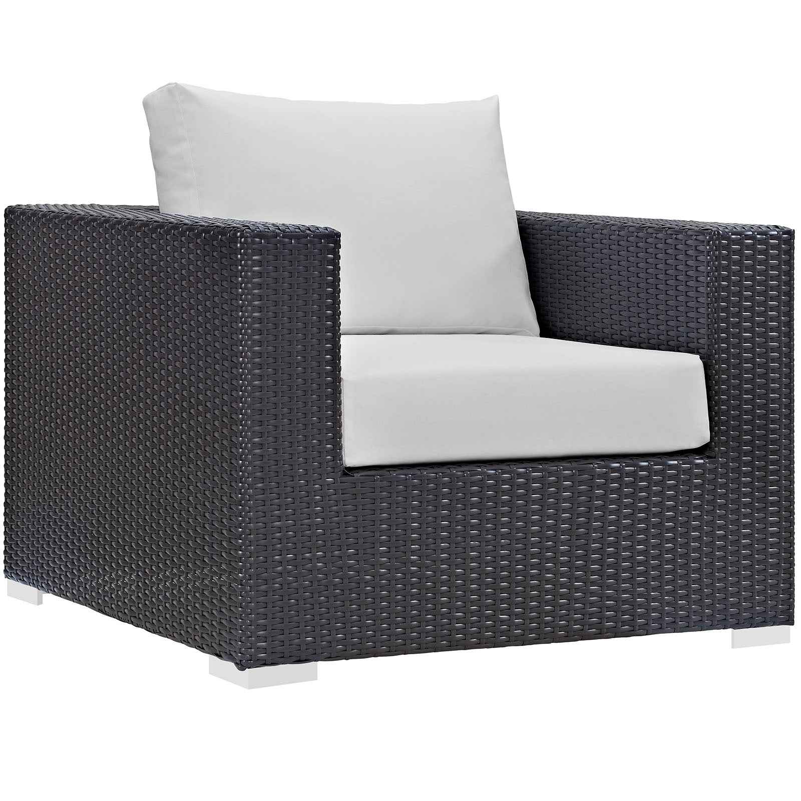 Lavish Sunset Outdoor Sectional Set - 10-Piece Convene Lounge Set by Modway