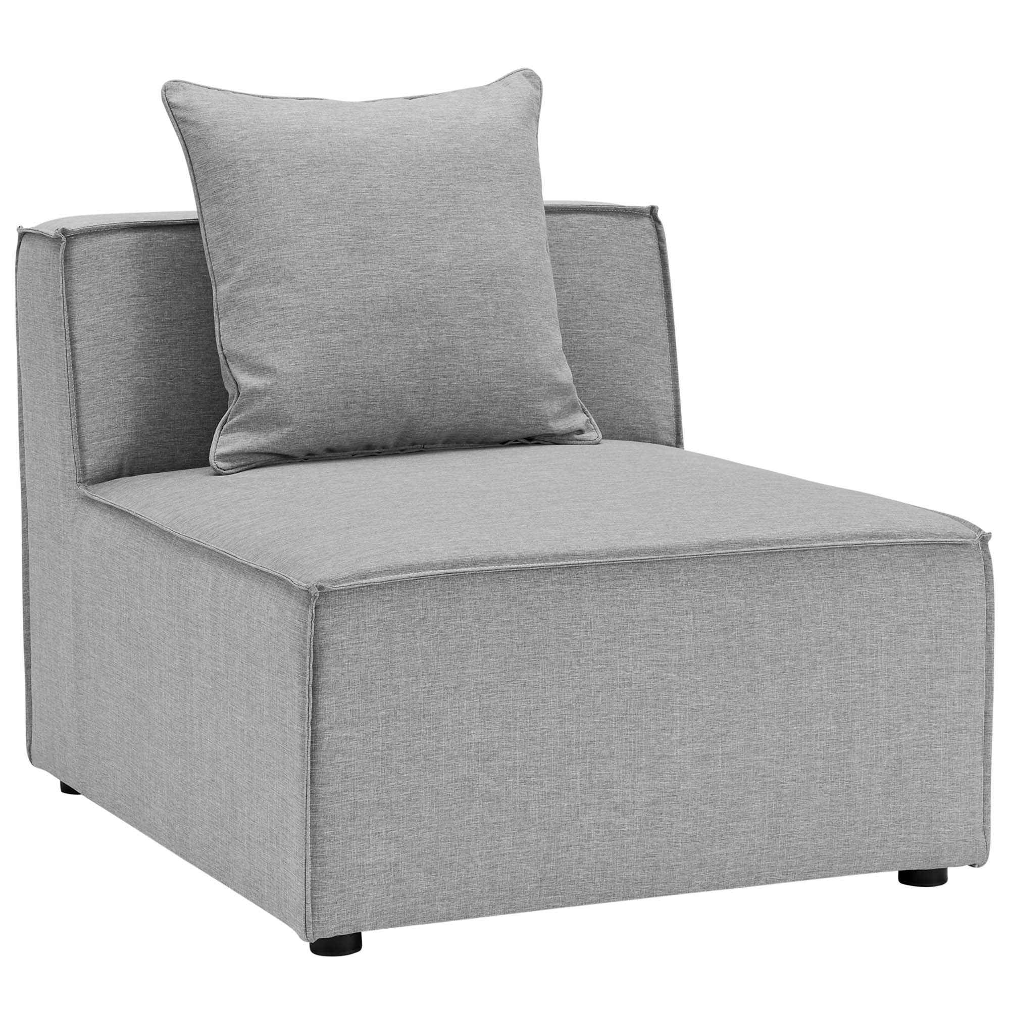 Modway Saybrook 8-Piece Outdoor Upholstered Sofa