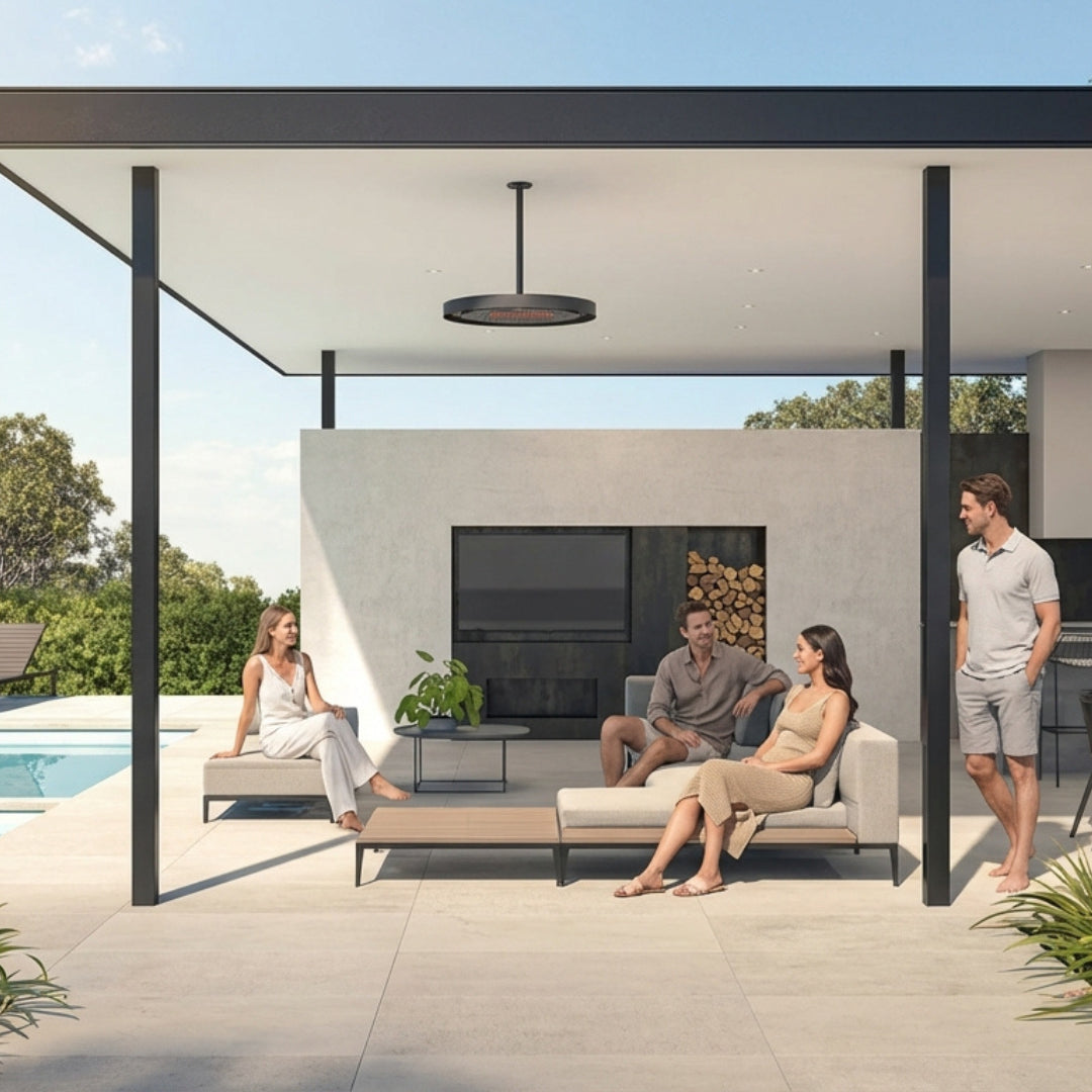 Residential Bromic Eclipse pendant installation