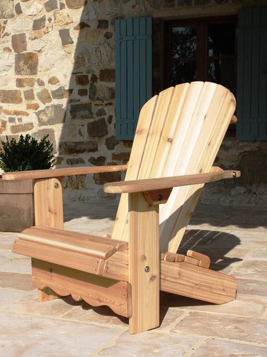 the Luxury Wooden Royal Adirondack Chair, I The Lavish Sunset