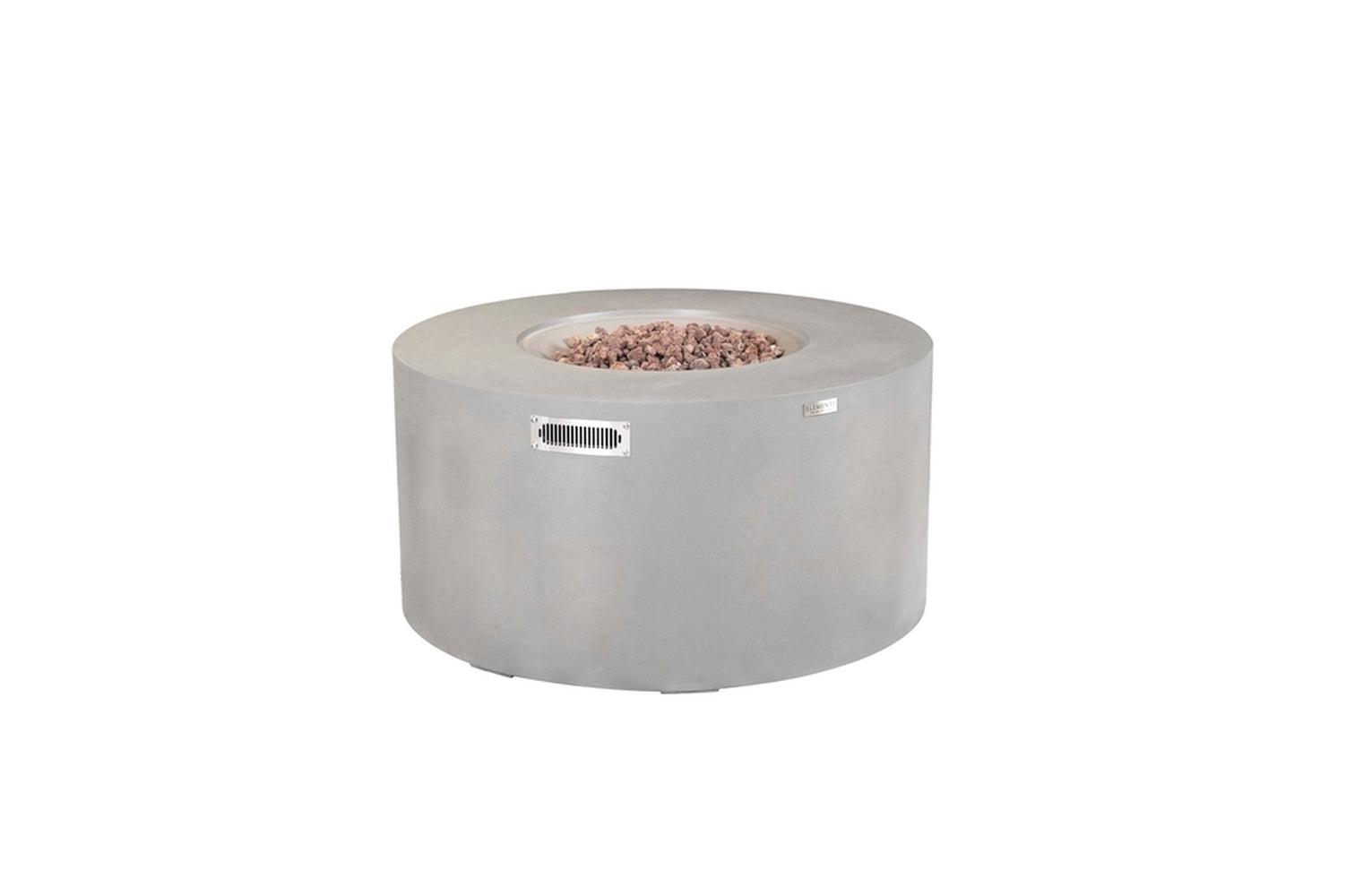Sol Living Pacaya Propane Fire Pit Light Grey, 43 x 43 Inches