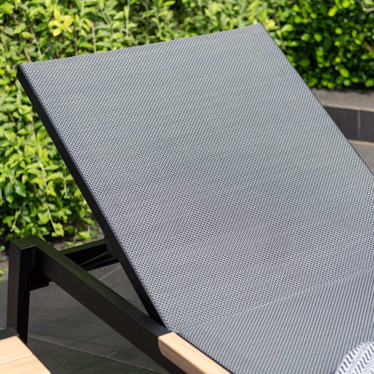 Panama Dark Duo Coffee Set & Sun Loungers - 3pc
