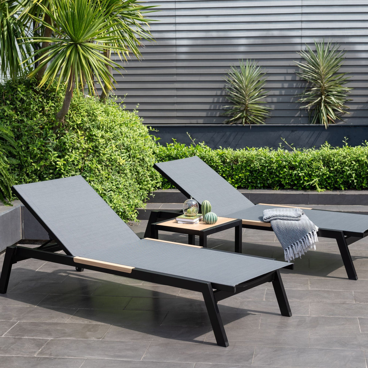 Panama Dark Sun Lounger - 1pc
