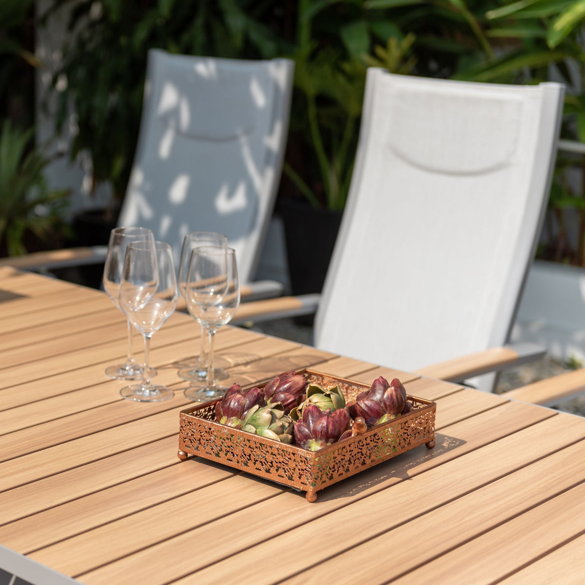 Panama Light Rectangular Table
