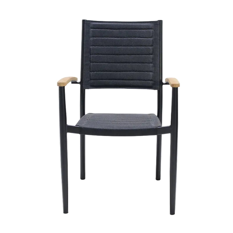 Portals Dark Lite 2pc Stacking Armchair