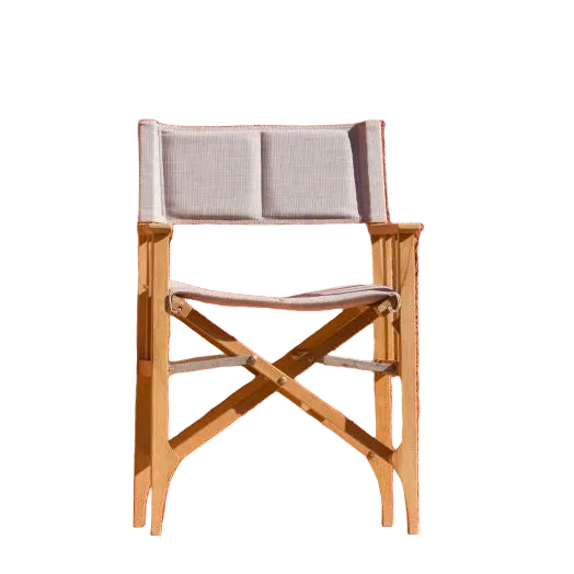 Zircon Teak Director Chair ‚Äì Vintage Khaki - 1 Piece