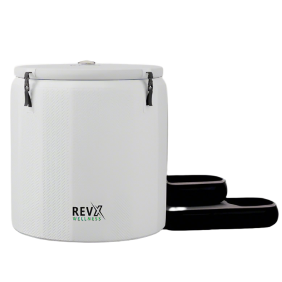 RevX Inflatable Barrel with Inflatable Steps
