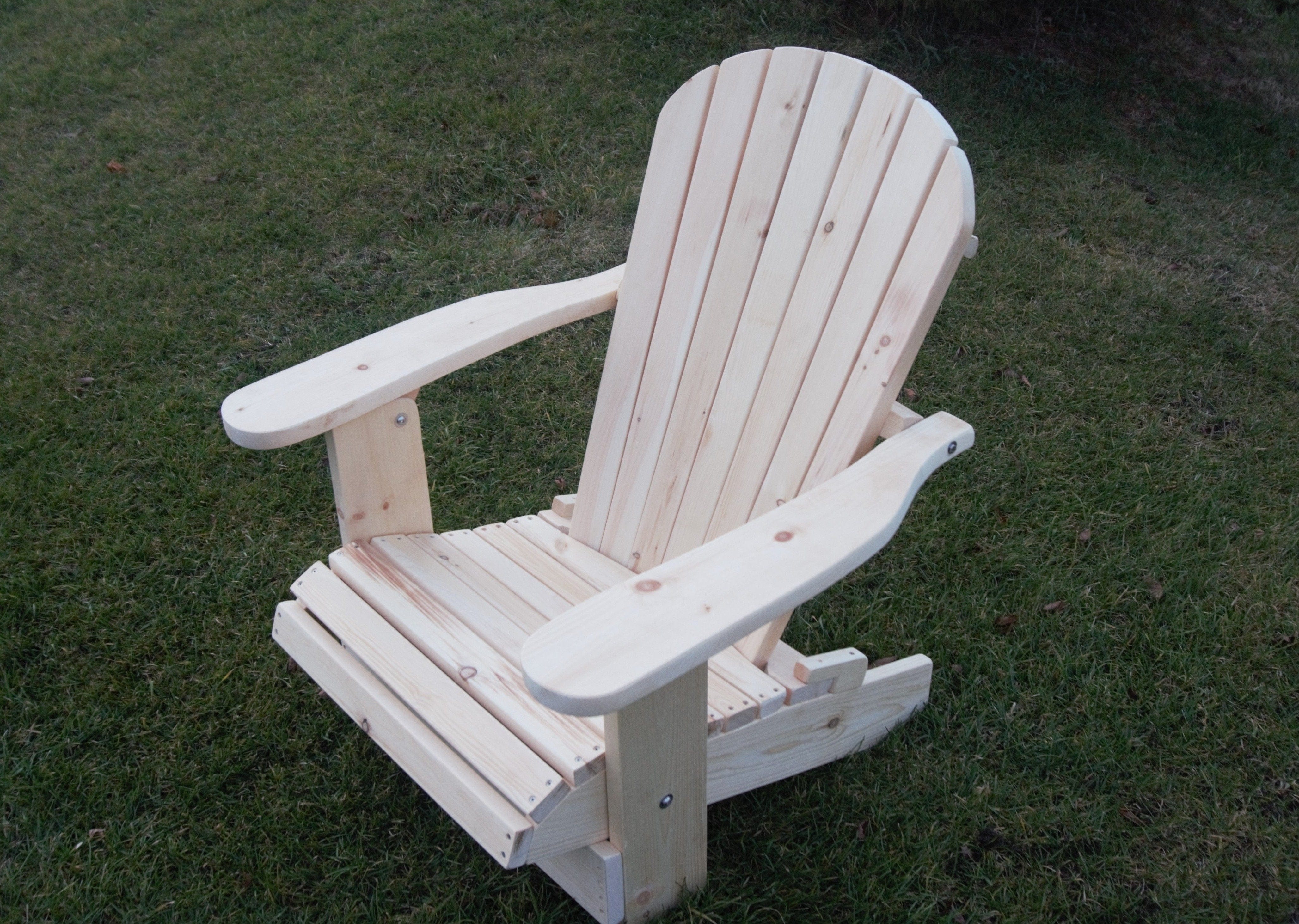 the Luxury Wooden Royal Adirondack Chair, I The Lavish Sunset