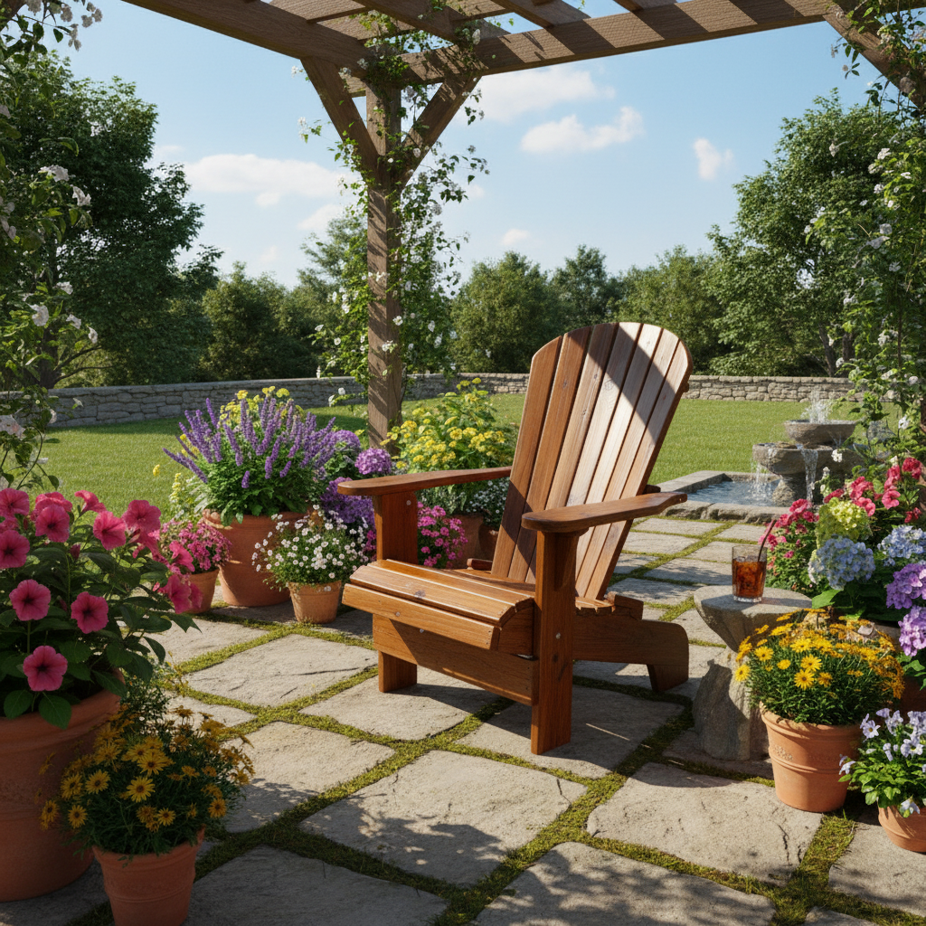 Easy-In Easy-Out Adirondack Chair | The Lavish Sunset
