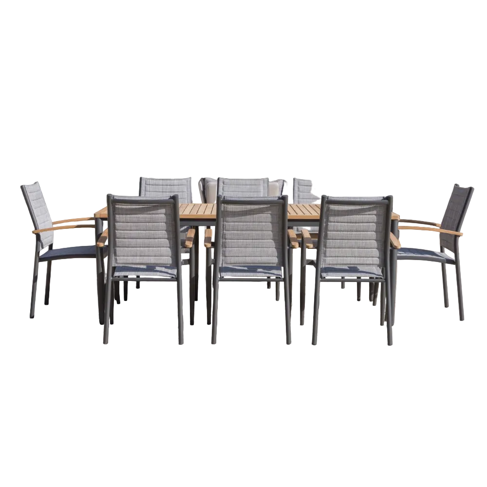 Topaz Rectangular Big Dining Table
