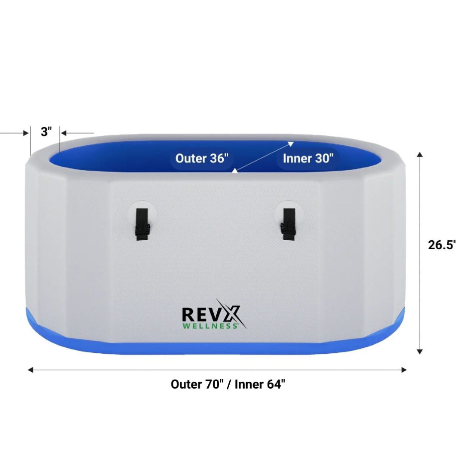 RevX Inflatable Tub Deluxe