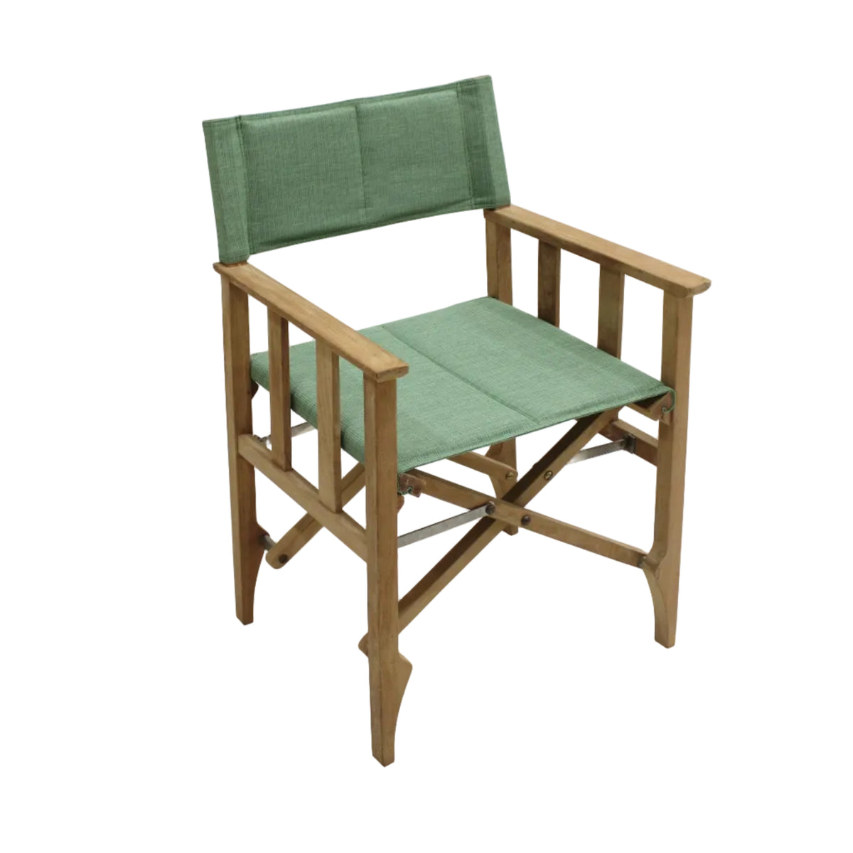 Zircon Teak Director Chair ‚Äì Piquant Green - 1 Piece