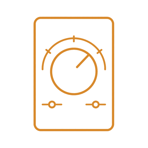 Adjustable wall controller with a central dial